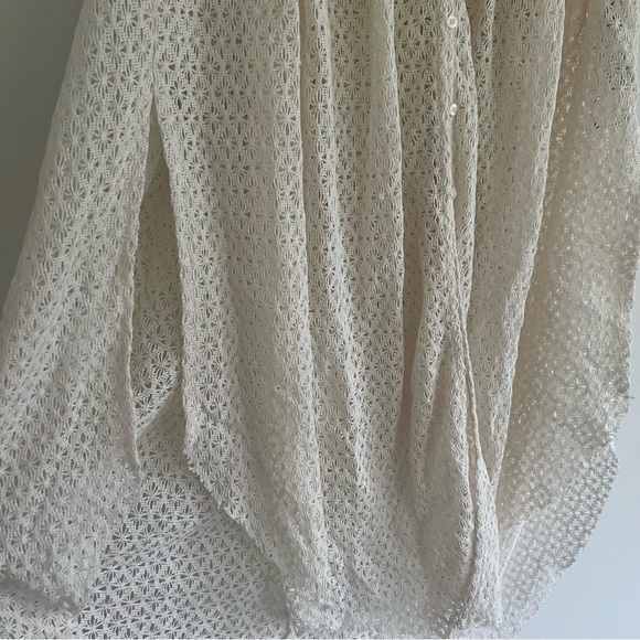 NWT Free People Kelly Crochet Maxi Swim Cover Up Beach Summer Medium JB - Picture 10 of 10